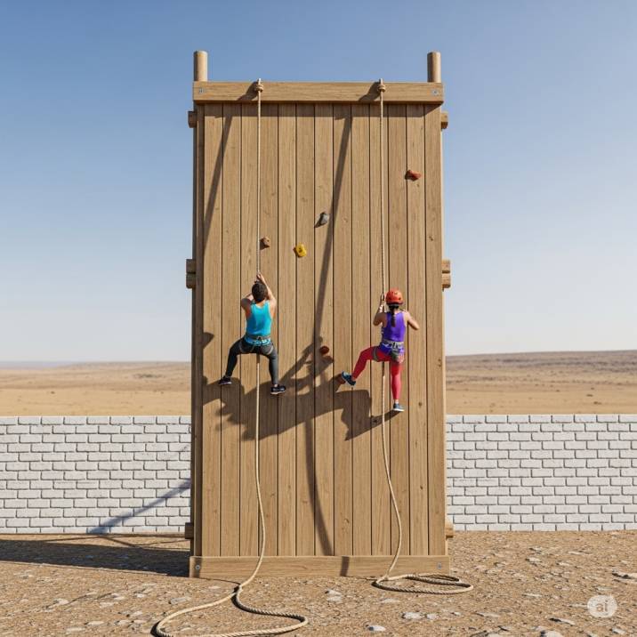 Rope Speed Climbing 